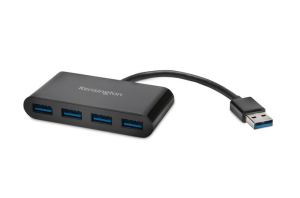 Kensington Hub USB 3.0 de cuatro puertos UH4000: negro