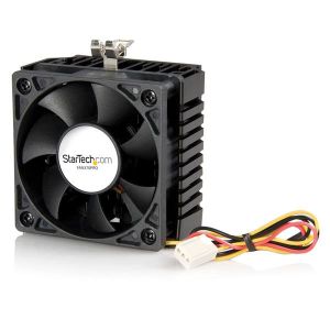 StarTech.com Ventilador/Enfriador para CPU Socket 7/370 de 65x60x45mm c/ Disipador de Calor y Conector TX3