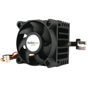 StarTech.com Ventilador para CPU Socket 7/370 de 50x50x41mm con Disipador de Calor y Conectores TX3 y LP4