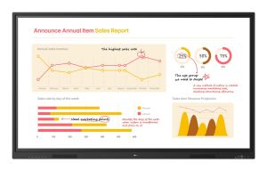 LG 65TR3BQ pizarra blanca interactiva 165,1 cm (65") 3840 x 2160 Pixeles Pantalla táctil Negro