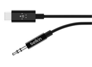 Belkin F7U079BT06-BLK cable de audio 1,8 m 3,5mm Negro