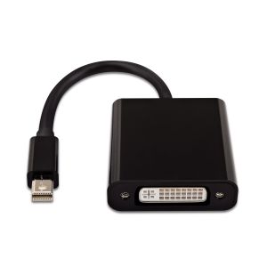 V7 Adattatore video nero da Mini DisplayPort maschio a DVI-D maschio