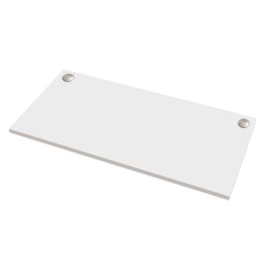 Fellowes 9870301 tapa pasacables Forma rectangular Melamina, PVC Gris