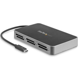 StarTech.com Lector Thunderbolt 3 de Tarjetas de Memoria SD con 6 Ranuras - Portátil