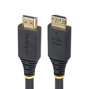 StarTech.com Cable HDMI de Alta Velocidad de 4,5m con Conectores con Agarre - 4K 60Hz/1440p 144Hz - HDR10/HDCP 2.2/ARC - 18Gbps - Cable HDMI 2.0 - Recubrimiento de TPE