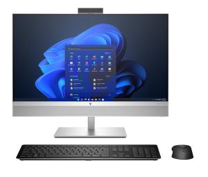 HP EliteOne 870 G9 Intel® Core™ i5 i5-14500 68,6 cm (27") 2560 x 1440 Pixeles PC todo en uno 32 GB DDR5-SDRAM 512 GB SSD Windows 11 Pro Wi-Fi 6 (802.11ax) Plata