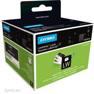 DYMO LW -Tarjetas de identifi cación / recordatorios de citas- 51 x 89 mm - S0929100