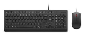 Lenovo Essential Wired Combo (ES 172) teclado Ratón incluido Universal USB Español Negro