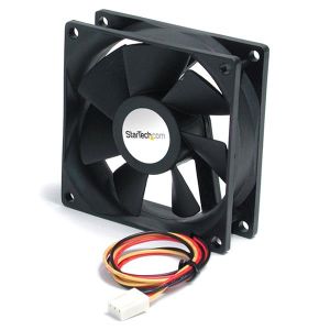 StarTech.com FAN6X25TX3H ventilador de PC Carcasa del ordenador 6 cm Negro 1 pieza(s)