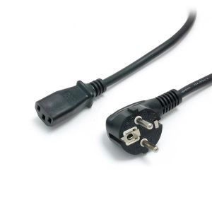 StarTech.com Cable de Alimentación Corriente de 1,8m para Ordenador PC C13 a Clavija Europea Europlug - CEE 7/16