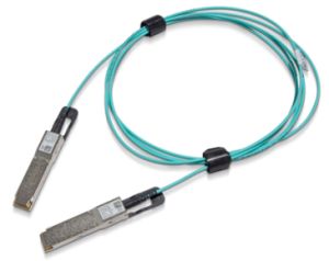 Nvidia MFS1S00-H020V Cable de fibra óptica e InfiniBand 20 m QSFP56 Azul