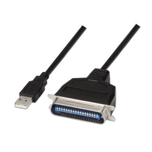 AISENS A104-0038 cable de impresora 1,5 m Negro