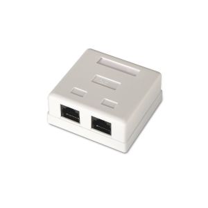 AISENS A139-0302 caja de conexiones de red Cat6 Blanco