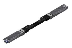 Nvidia MCP4Y10-N01A-FLT Cable de fibra óptica e InfiniBand 1,5 m OSFP Negro