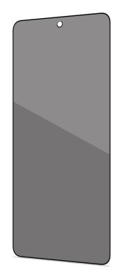 Celly PRIVACYF1163BK protector de pantalla o trasero para teléfono móvil Protector de pantalla para privacidad Samsung 1 pieza(s)