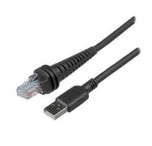 Honeywell CBL-860-200-S04 cable de serie Negro 2 m USB LAN