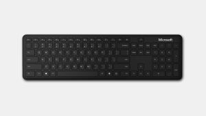 Microsoft Bluetooth Keyboard teclado Hogar QWERTZ Alemán Negro