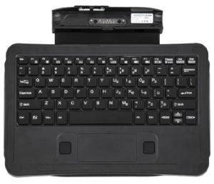 Zebra 420097 teclado para móvil QWERTZ Alemán Negro