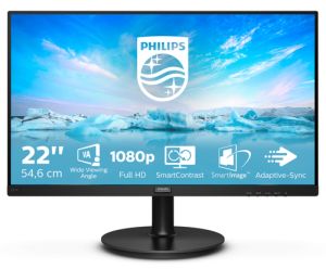 Philips V Line 221V8A/00 LED display 54,6 cm (21.5") 1920 x 1080 Pixeles Full HD Negro