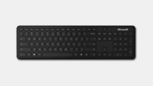 Microsoft Bluetooth Keyboard teclado Hogar QWERTY Nórdico Negro