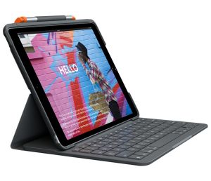 Logitech Slim Folio Grafito Bluetooth QWERTY Español