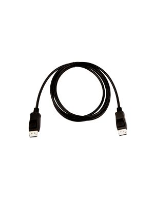 V7 Cable de vídeo negro Pro DisplayPort macho a DisplayPort macho 2m