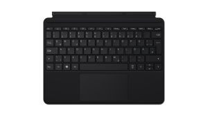Microsoft Go Type Cover QWERTZ Alemán Negro