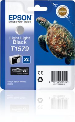Epson Turtle Cartucho T1579 gris claro