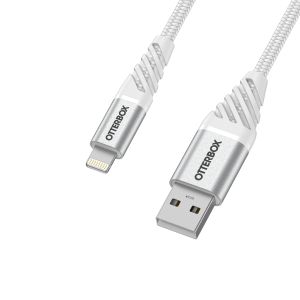 OtterBox Premium Cable USB A-Lightning 1M, Cloud Sky White
