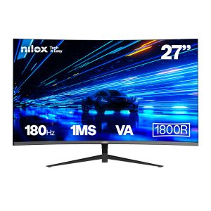 Nilox NXM27FHD18001 pantalla para PC 68,6 cm (27") 1920 x 1080 Pixeles LED Negro