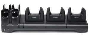 Zebra CRD3S4TRFD49UNIVCHG1 cargador de dispositivo móvil Lector de código, Lector RFID Negro Interior