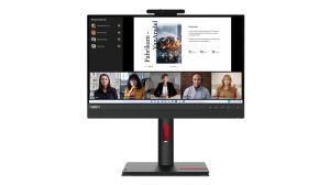 Lenovo ThinkCentre Tiny-In-One 22 pantalla para PC 54,6 cm (21.5") 1920 x 1080 Pixeles Full HD LED Pantalla táctil Negro