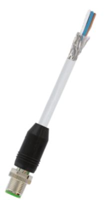 Zebra CBL-ENT0300M-M1200 cable de red Negro, Blanco 3 m