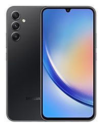 Samsung Galaxy A34 5G Enterprise Edition 16,8 cm (6.6") Ranura híbrida Dual SIM USB Tipo C 6 GB 128 GB 5000 mAh Grafito