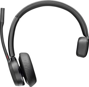 POLY Auriculares Voyager 4310 USB-C + llave BT700 + soporte de carga