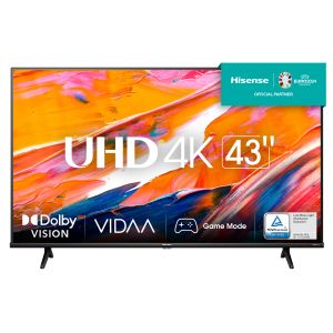 Hisense 43A6K Televisor 109,2 cm (43") 4K Ultra HD Smart TV Wifi Negro 200 cd / m²