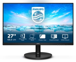 Philips V Line 271V8L/00 LED display 68,6 cm (27") 1920 x 1080 Pixeles Full HD Negro