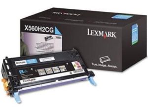 Lexmark 0X560H2CG cartucho de tóner 1 pieza(s) Original Cian