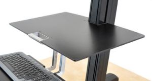 Ergotron Worksurface for WorkFit-S Negro
