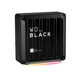 Western Digital D50 Caja externa para unidad de estado sólido (SSD) Negro