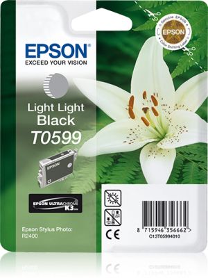 Epson Lily Cartucho T0599 gris claro