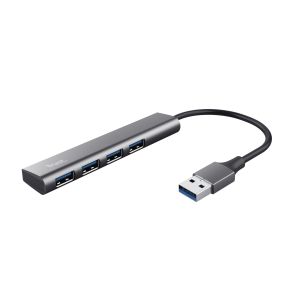 Trust Halyx USB 3.2 Gen 1 (3.1 Gen 1) Type-A 5 Mbit/s Negro, Gris