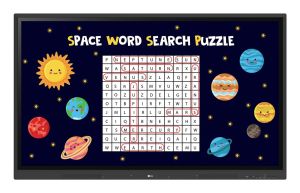 LG CreateBoard pizarra blanca interactiva 165,1 cm (65") 3840 x 2160 Pixeles Pantalla táctil Negro USB / RF inalámbrica