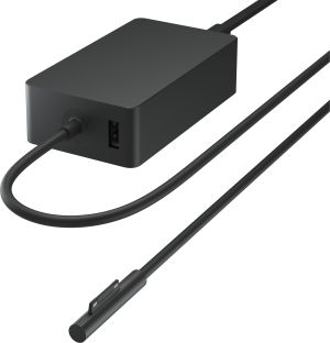 Microsoft Surface 65W Power Supply Portátil, Tableta Negro Corriente alterna Interior