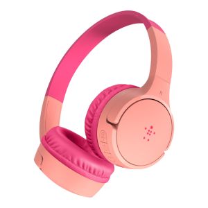 Belkin SOUNDFORM Mini Auriculares Inalámbrico y alámbrico Diadema Música MicroUSB Bluetooth Rosa