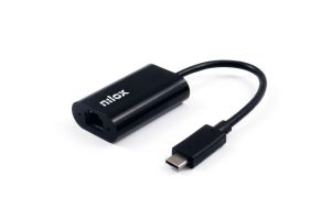 Nilox Adaptador de red USB-C/RJ45 GIGABIT