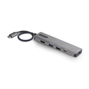 StarTech.com Mini Dock USB-C A HDMI - Adaptador Multipuertos Tipo C - PD de 140W - 4K 60Hz - Hub USB 10Gbps - Para MacBook / Dell / ThinkPad / HP