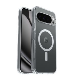 OtterBox Symmetry Clear with Magnets Series para Google Pixel 10 Pro XL, transparente