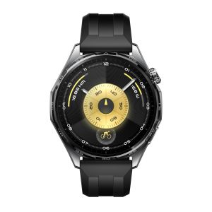 Huawei WATCH GT6 3,73 cm (1.47") AMOLED 46 mm Digital 466 x 466 Pixeles Pantalla táctil Negro GPS (satélite)