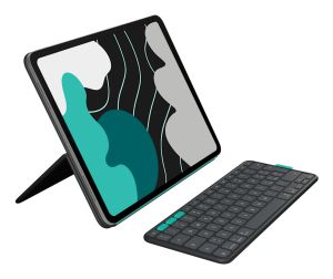 Logitech Flip Folio QWERTY Español Bluetooth Grafito